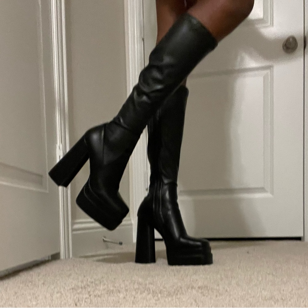 Azalea Wang boots , DOLLS KILL